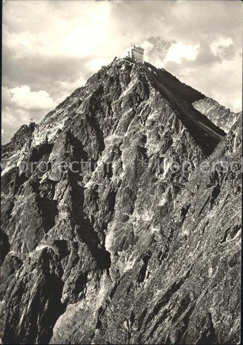 Vysoke Tatry Stanica lanovky na vrchole Lomnickeho s