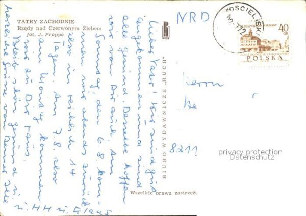 Tatry Zachodnie Rzedy nad Czerwonym Zlebem – Bild 2