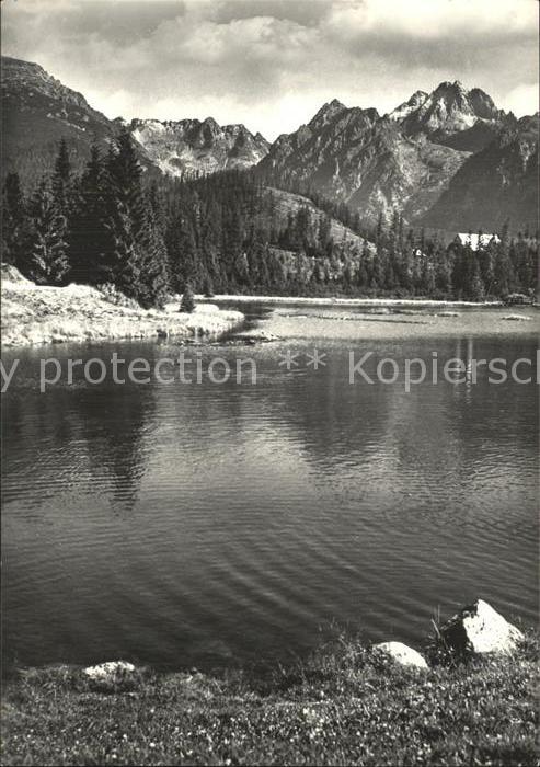Vysoke Tatry Nove Strbske pleso Pohlad na Patriu Vol