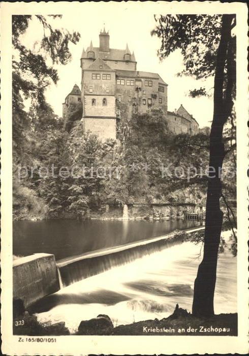 Kriebstein Schloss an der Zschopau