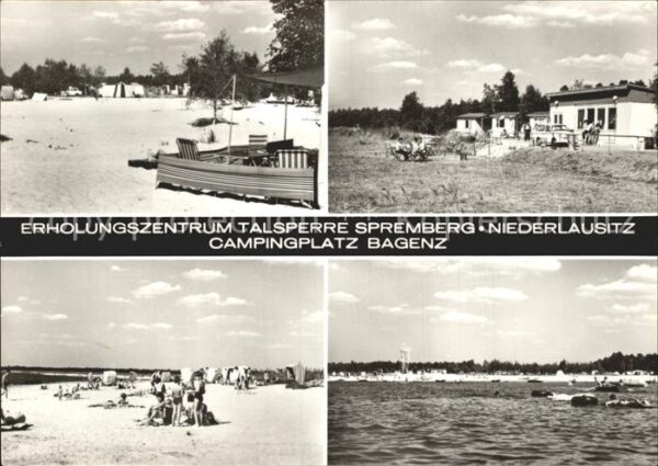 Spremberg Niederlausitz Talsperre Campingplatz Bagenz Strand