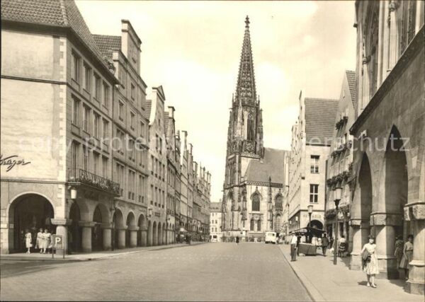 Muenster Westfalen Prinzipalmarkt Münster