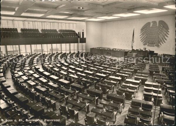 Bonn Rhein Plenarsaal im Bundeshaus