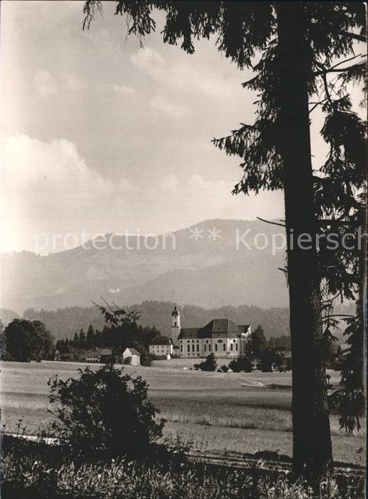 Steingaden Allgaeu Wallfahrtskirche Die Wies