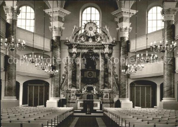 Wolfenbuettel St Trinitatiskirche Inneres