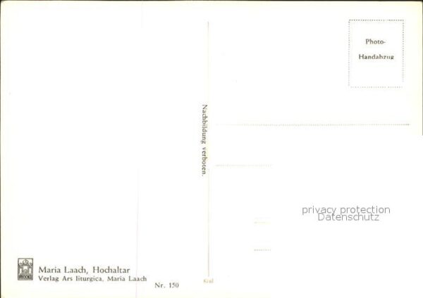 Maria Laach Glees Hochaltar – Bild 2