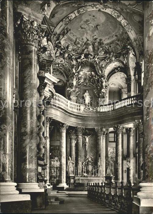 Wuerzburg Residenz Hofkirche Inneres