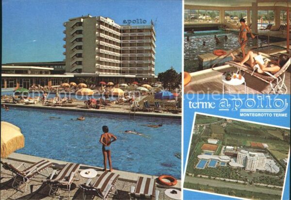 Montegrotto Terme Hotel Apollo Terme Fliegeraufnahme
