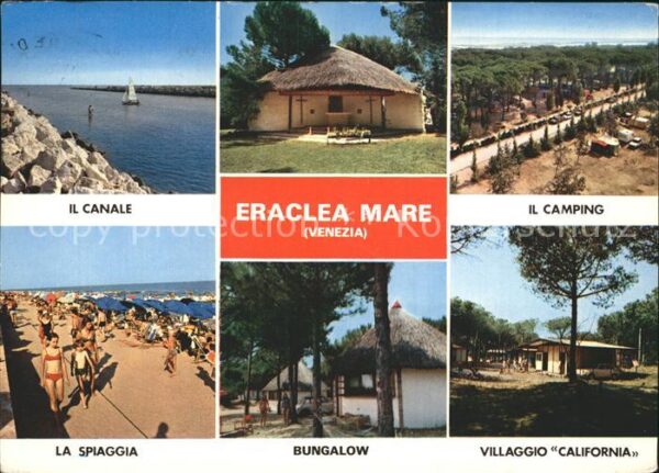 Eraclea Mare Canale Camping Spiaggia Bungalow Villag