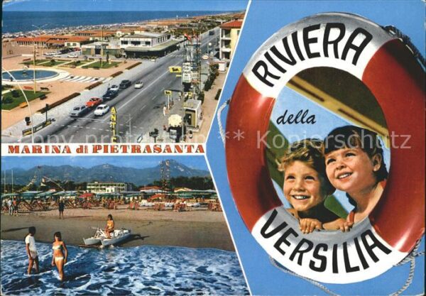 Marina di Pietrasanta Strandpartien Riviera della Versilia