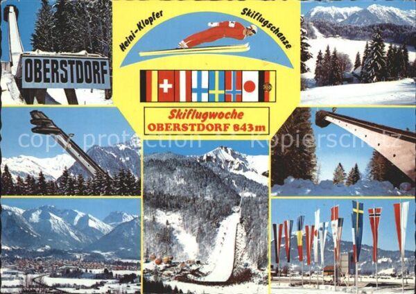 Oberstdorf Skiflugwoche Heini Kopfer Skiflugschanz