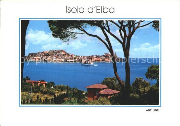 Portoferraio Toscana Isola d_Elba Panorama
