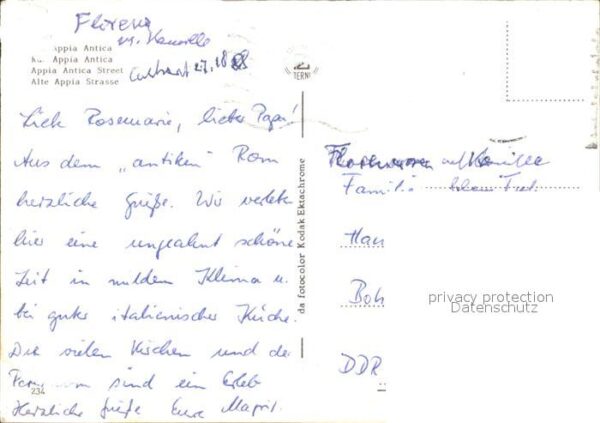 Firenze Florenz Alte Appia Strasse – Bild 2