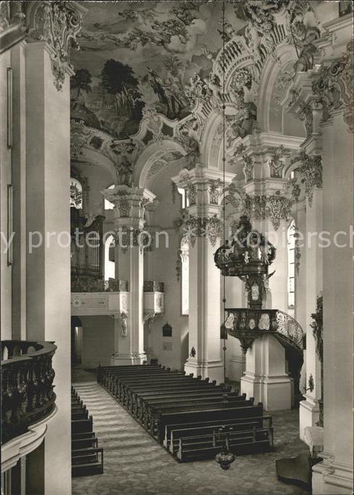 Bad Schussenried Wallfahrtskirche Steinhausen Inneres