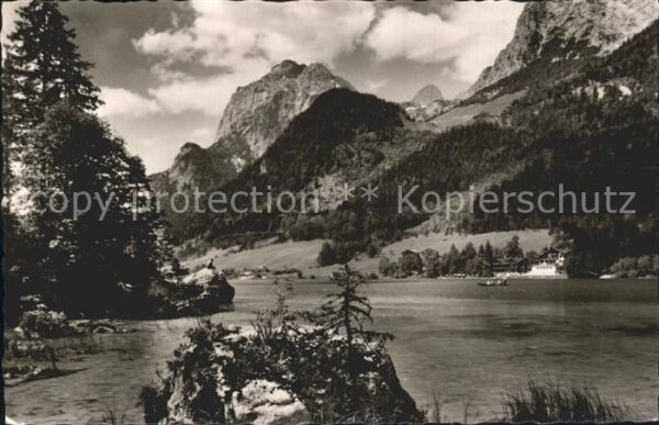 Hintersee Berchtesgaden Hotel Post am See Berchtesgadener Alpen