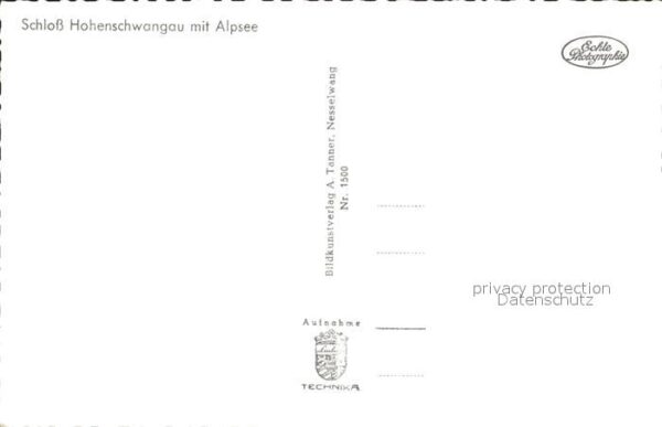 Hohenschwangau Schloss Alpsee Schwan – Bild 2