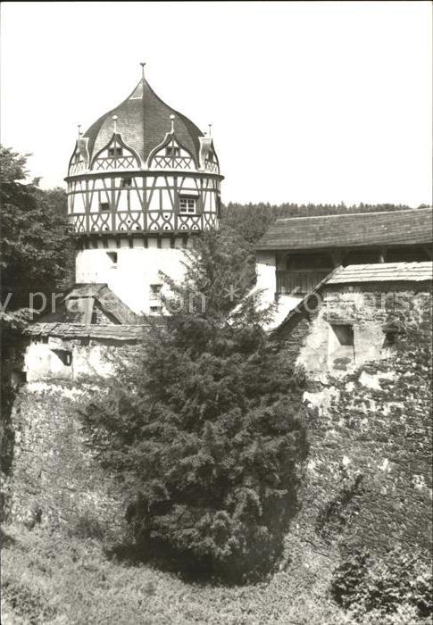 Burgk Saale-Orla-Kreis Staatliches Museum Schloss Roter Turm W