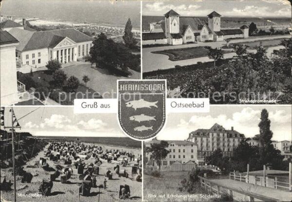 Heringsdorf Ostseebad Usedom Kulturhaus Strandpromenade Erholungshei