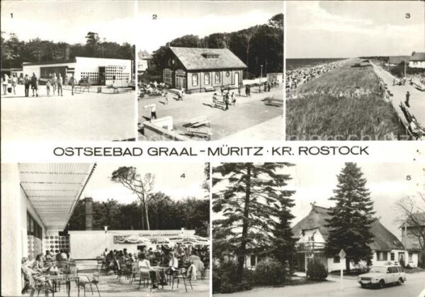 Graal-Mueritz Ostseebad Broiler Gaststätte Terrasse Milchbar St
