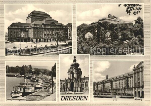 Dresden Grosses Haus HOG Luisenhof Altmarkt Zwi