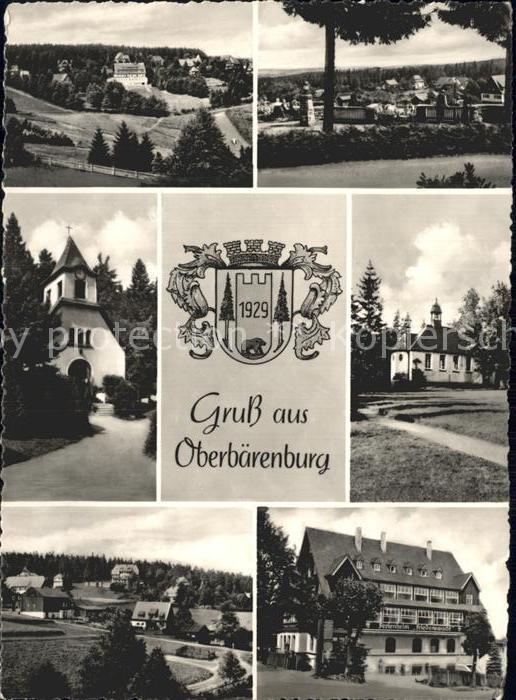Oberbaerenburg Baerenburg Teilansichten Kapelle Ferienheim Friede