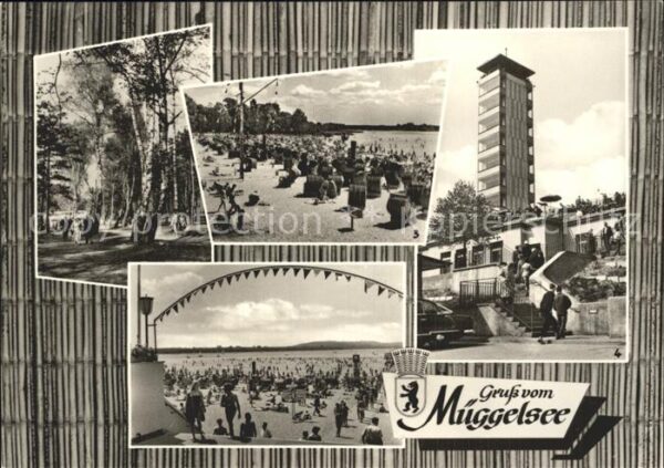 Berlin Waldpromenade Müggelturm Strandbad Mügg