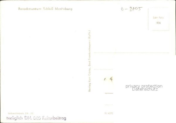 Moritzburg Sachsen Barockmuseum Schloss – Bild 2