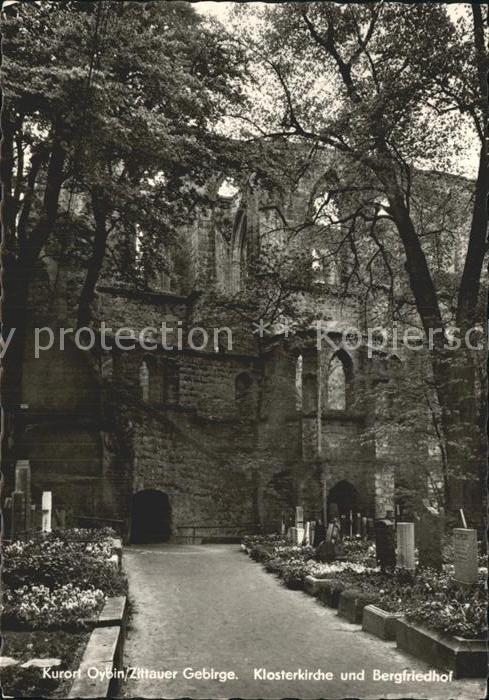 Oybin Klosterkirche Bergfriedhof Ruine Zittau