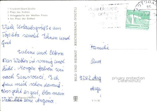 Potsdam Friedrich Ebert Strasse Platz der Einhe – Bild 2