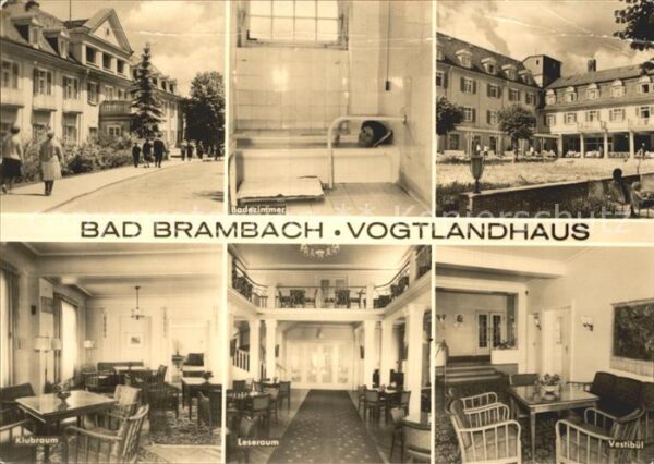 Bad Brambach Vogtlandhaus Badezimmer Klubraum Lesera