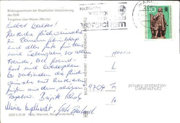 Torgelow See Bildungszentrum der Staatlichen Versich – Bild 2