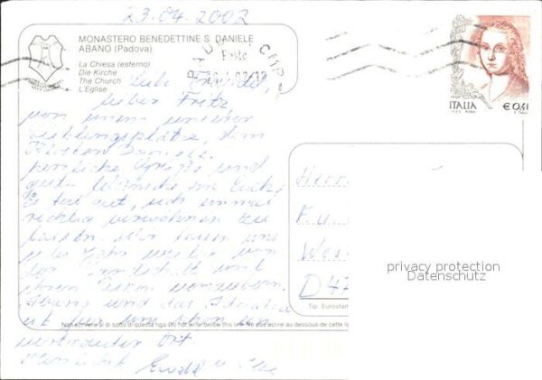 Abano Terme Monastero Benedettine S Daniele Chiesa – Bild 2