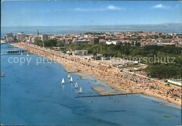Grado Gorizia Veduta aerea della spiaggia
