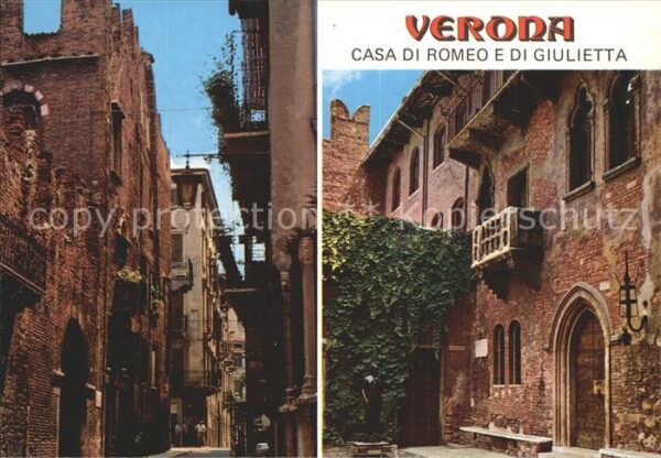 Verona Veneto Casa di Romeo e di Giuletta Romeo und J