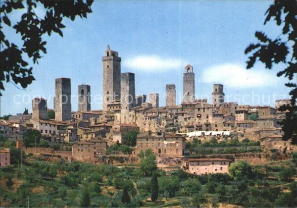 San Gimignano Panorama dal Poggio