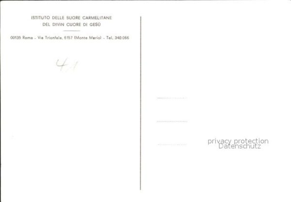 Roma Rom Istituto delle Suore Carmelitane del Di – Bild 2