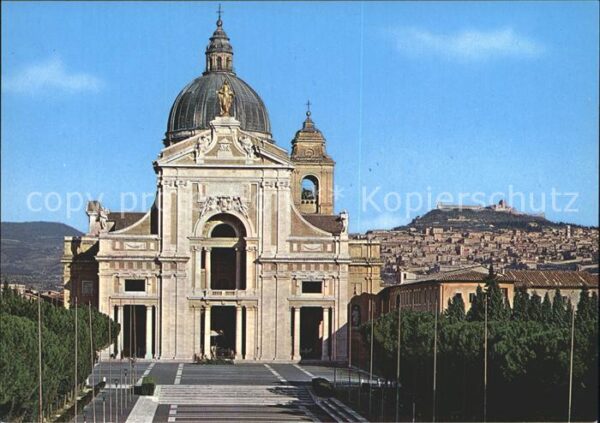 Assisi Umbria Basilica Patriarcale di Santa Maria deg