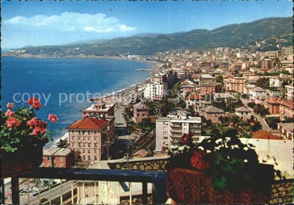 Varazze Panorama Küste