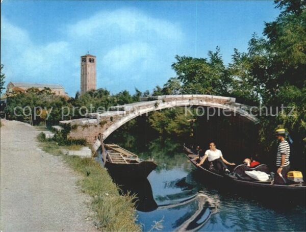 Torcello Ponte del Diavolo Teufelsbrücke