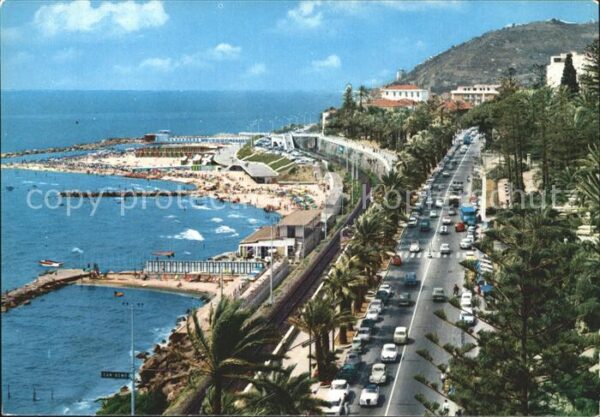 Sanremo Panorama lungomare Riviera dei Fiori