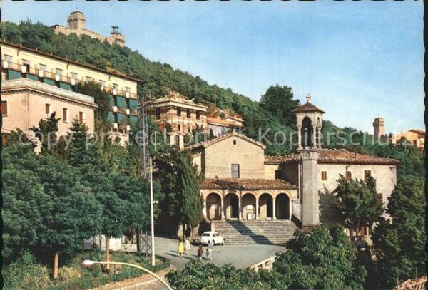 San Marino San Marino Torre Chiesa dei Padri Cappuccini Monte