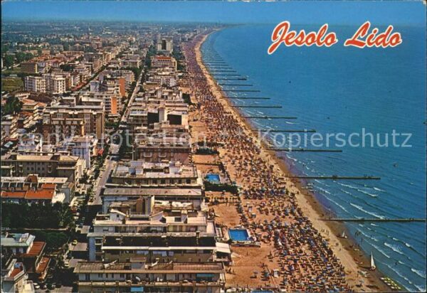 Lido di Jesolo Fliegeraufnahme