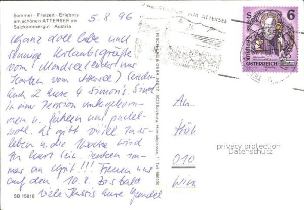 Attersee Seefeld Weissenbach Wasserfall Unterach – Bild 2