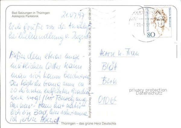 Bad Salzungen Asklepios Parkklinik – Bild 2