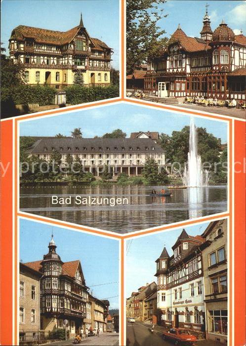 Bad Salzungen Kindersanatorium Gradierwerk Kurhaus Bu