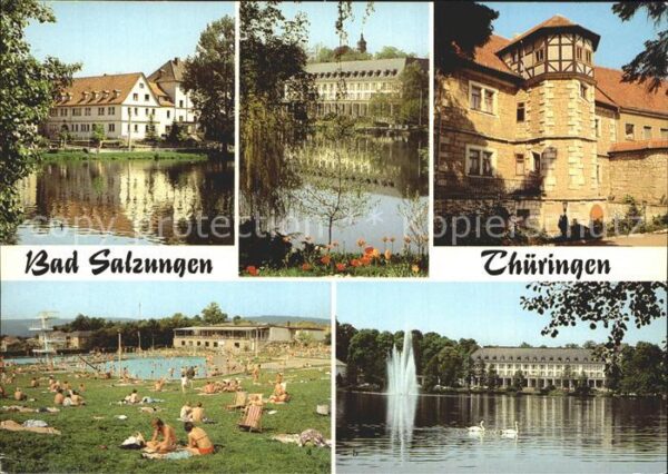 Bad Salzungen Hufeland Sanatorium Kurhaus Haunscher H