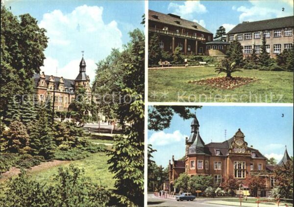 Bad Schmiedeberg Kurpark Eisenmoorbad Kurhaus