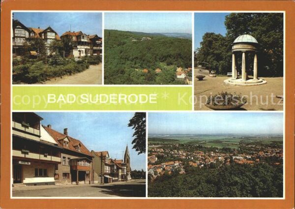 Bad Suderode Rathausplatz Sanatorium Behringer Brunn