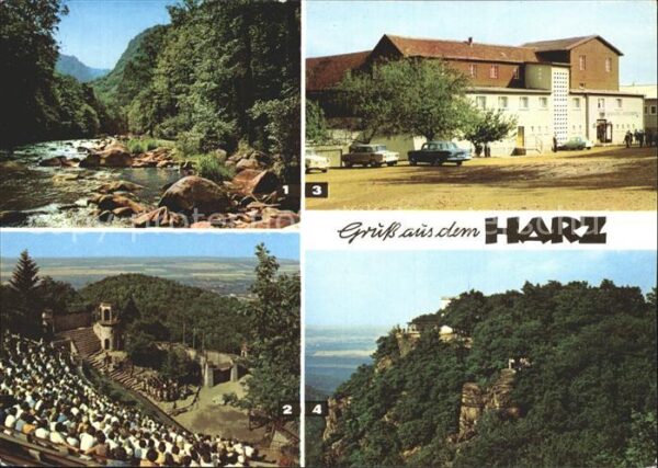 Thale Harz Bodetal Bergtheater Berghotel Rosstrapp