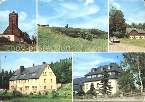 Baerenstein Annaberg-Buchholz Handwerker Erholungsheim HO Gaststätte